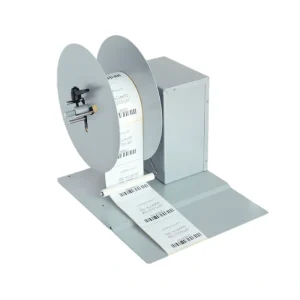 Desbobinador de etiquetas para impresoras de etiquetas